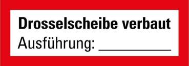 Preview: MBS-FIRE Drosselscheibe 20 mm Wandhydrant inkl. 2